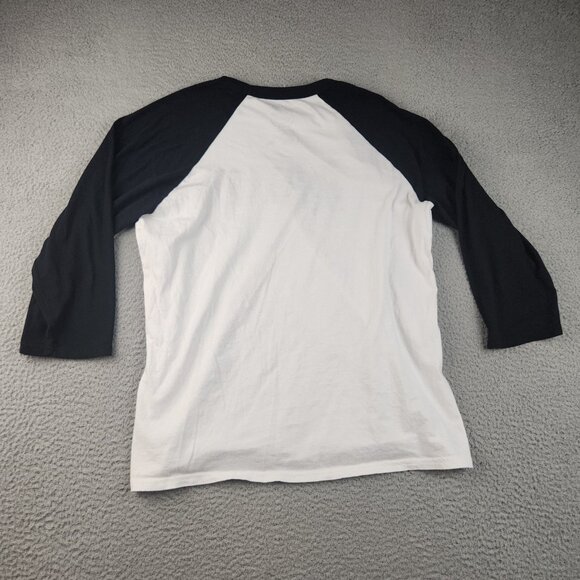 Nirvana Shirt Extra Large Reglan Baseball-T 90's Grunge Band Music Nevermind - Picture 2 of 9